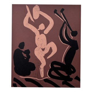 Picasso, Bacchanal with Seated Woman Holding Baby For Sale