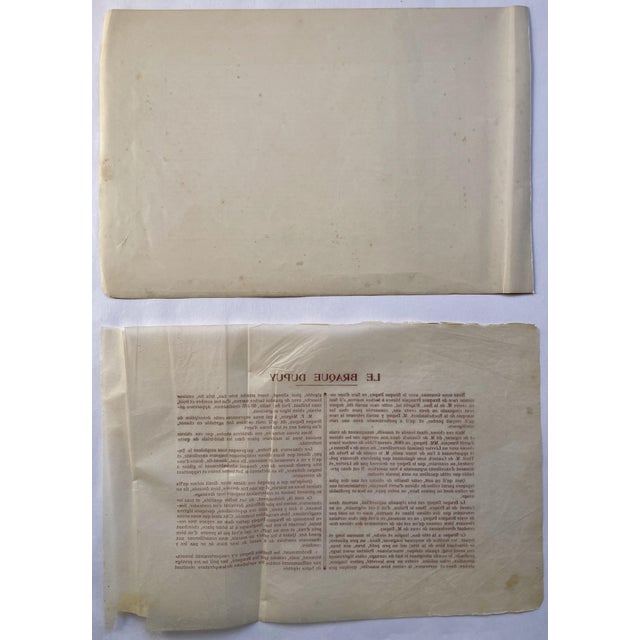 Illustration 1907 French Photogravure Print of "Le Braque Dupuy” Hunting Dog For Sale - Image 3 of 3