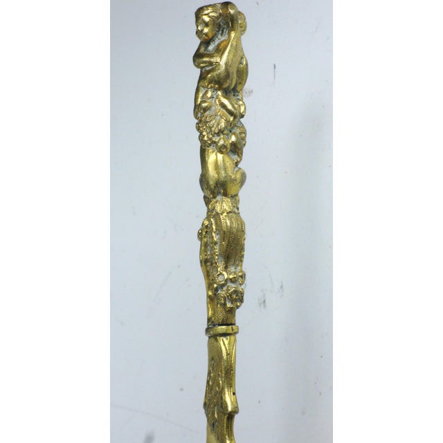 Butter Knife Gilt Bronze Children Antique Victorian For Sale - Image 16 of 16