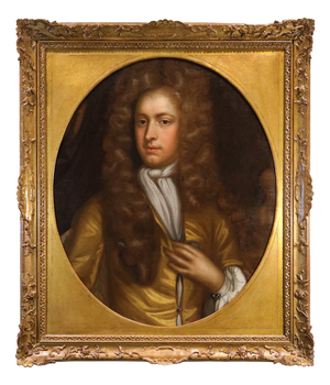 Workshop of Godfrey Kneller, Portrait of William Congreve, 1720, Oil on Canvas