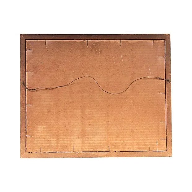 Vintage hand-colored photograph of Echo Lake, Franconia Notch, New Hampshire. Signed "Sawyer." Displayed in the original...