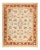 Vintage Traditional Hand Knotted Wool Area Rug, Ivory - 8'0" X 10'0" For Sale - Image 9 of 9