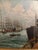 Coastal Antique Ship Painting, Framed For Sale - Image 3 of 12