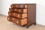 1980s Kindel Furniture Georgian Carved Mahogany Block Front Chest of Drawers, Newly Refinished For Sale - Image 5 of 12