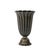 Art Deco Art Deco Hand-Blown Murano Fluted Black Glass Up-Lights W/ 24kt Gold Flecks For Sale - Image 3 of 14