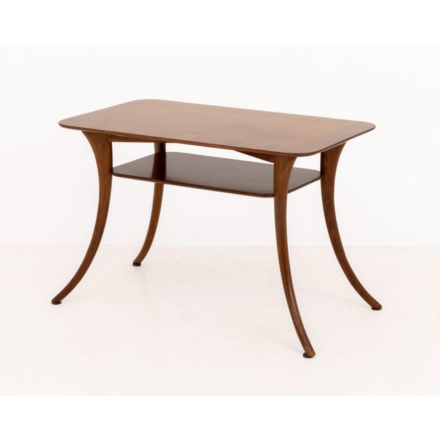 t.h. Robsjohn-Gibbings X Widdicomb Walnut Table For Sale In New York - Image 6 of 10