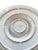 Mid 20th Century Loucarte Portugal White Majolica Ceramic Basketweave Serving Platter With Dip Bowl For Sale In Jacksonville, FL - Image 6 of 8