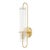 Mitzi Beck 1-Light Wall Sconce, Aged Brass For Sale