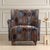 2020s Lainey Upholstered Ikat Armchair For Sale - Image 5 of 11