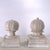 2010s Carved Agra Style Marble Bookends or Paper Weight, Set of 2 For Sale - Image 5 of 8