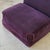 c. 1960s. Price is for the set. Contact us if you’d like to purchase a single item. Original purple mohair upholstery....