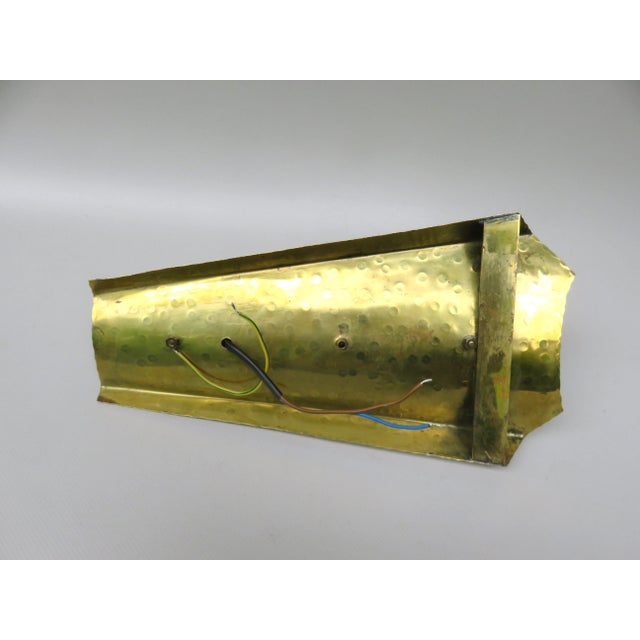 Brass Wall Lights, 1950s, Set of 2 For Sale - Image 16 of 17