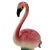 Mid-Century Modern 1950s California Pottery Tropical Ceramic "The Stroller" Pink Flamingo Figurine For Sale - Image 3 of 7