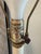 Early 20th Century Verdigris-Green Metal Table Lamp With Neoclassical Tripod Base For Sale - Image 10 of 14