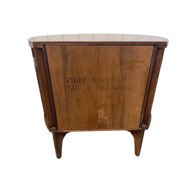 Mid-Century Modern Kent Coffey "Perspecta" Walnut Commode Nightstands - Set of 2 For Sale - Image 11 of 11