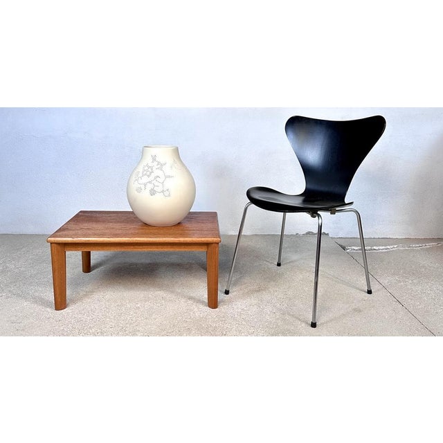 Wood Low Danish Side Table in Teak from Trioh, 1960s For Sale - Image 7 of 18