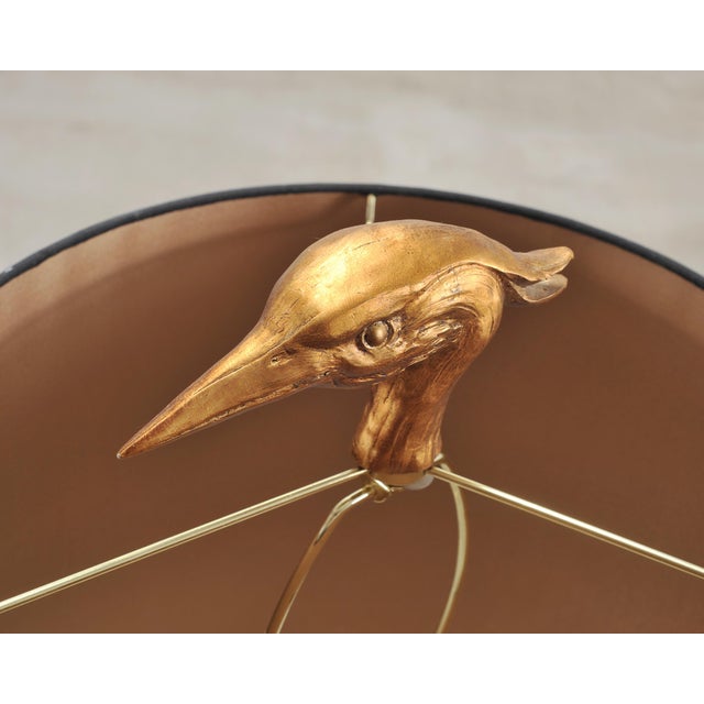 Gilt Resin and Lucite Ibis Table Lamps by Cyan Design - a Pair For Sale In Sacramento - Image 6 of 18