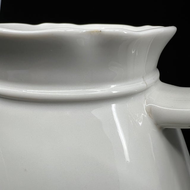 Vintage 1960s Red Cliff Montcliff 8 Cup Ironstone Tea Pot For Sale - Image 10 of 11