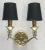 Maison Lunel 1950s Mid-Century Modern Maison Lunel Brass and Glass Sconces - a Pair For Sale - Image 4 of 7