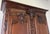 Vintage French Louis XVI Style Carved Walnut 2-Door Wardrobe For Sale - Image 5 of 18