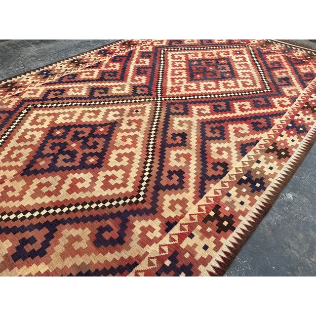 Beautiful 100% wool Afghan kilim handwoven, Your home will look better with this kilim. The colors and themes of this rug...