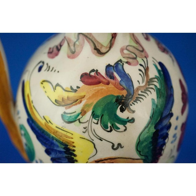 Ceramic Jug from Colonnata Factory Sesto Fiorentino, Italy, Late 1800s For Sale - Image 15 of 18