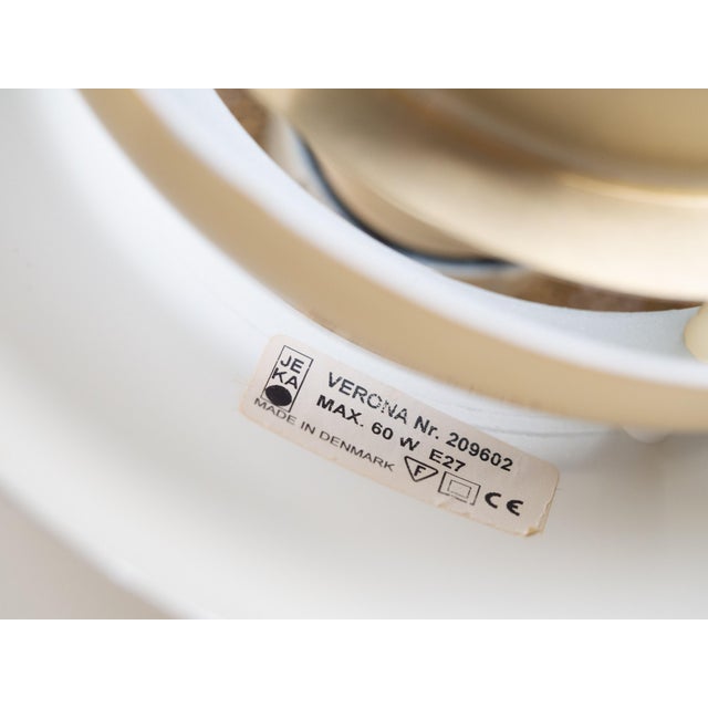 Vintage Danish Verona Lamp by Kurt Wiborg for Jeka, 1980s For Sale - Image 12 of 13
