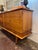 Brown 1960s Mid-Century Modern French Mahogany Sideboard Credenza With Brass Accents For Sale - Image 8 of 12