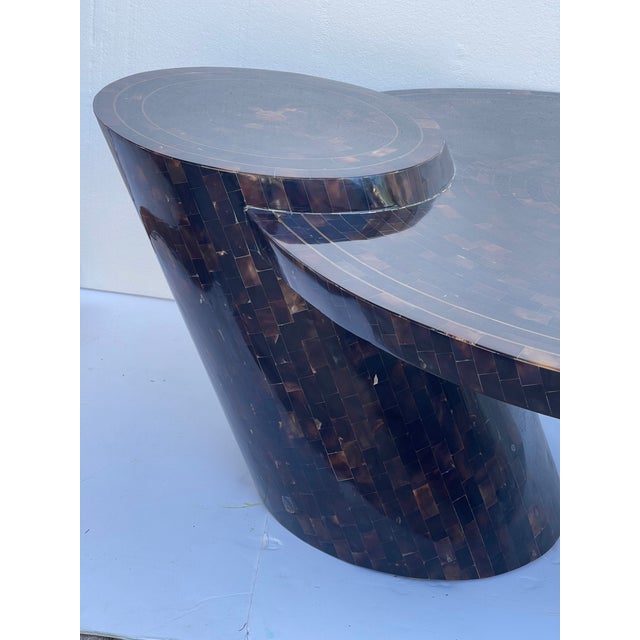 Maitland - Smith 1970s Fabulous Maitland Smith Tasselated Horn Coffee Table For Sale - Image 4 of 9