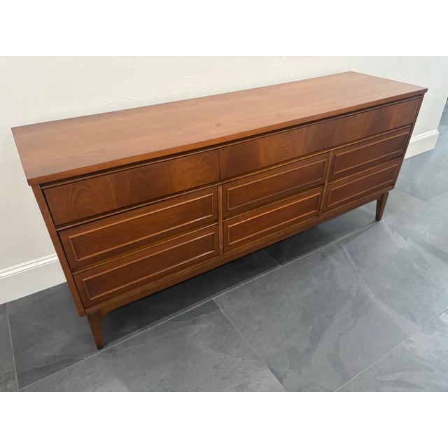 Mid-Century Modern Mid 20th Century Triple Dresser For Sale - Image 3 of 10