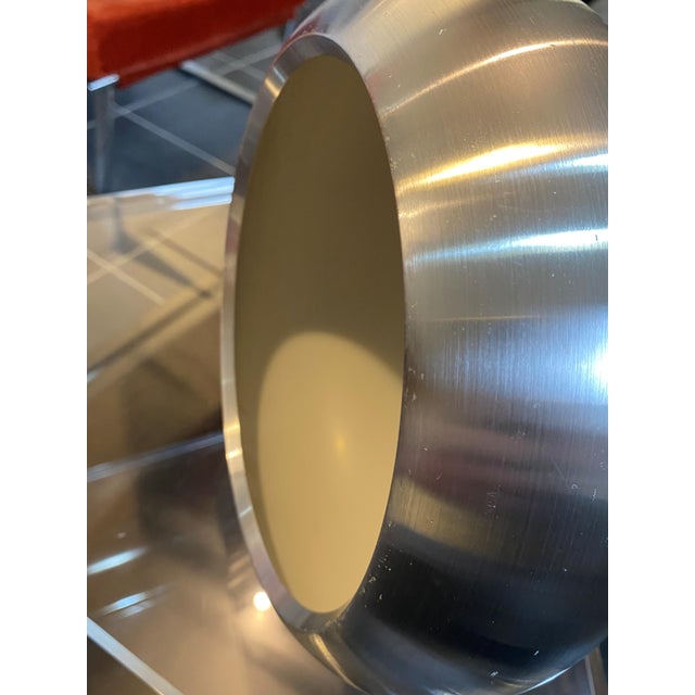 Lamp Suspension N1 Aluminum Alu Johannes Hammerborg Fog & Morup Denmark Vintage 1970 by Jo Hammerborg for Fog & Mørup For Sale - Image 11 of 17