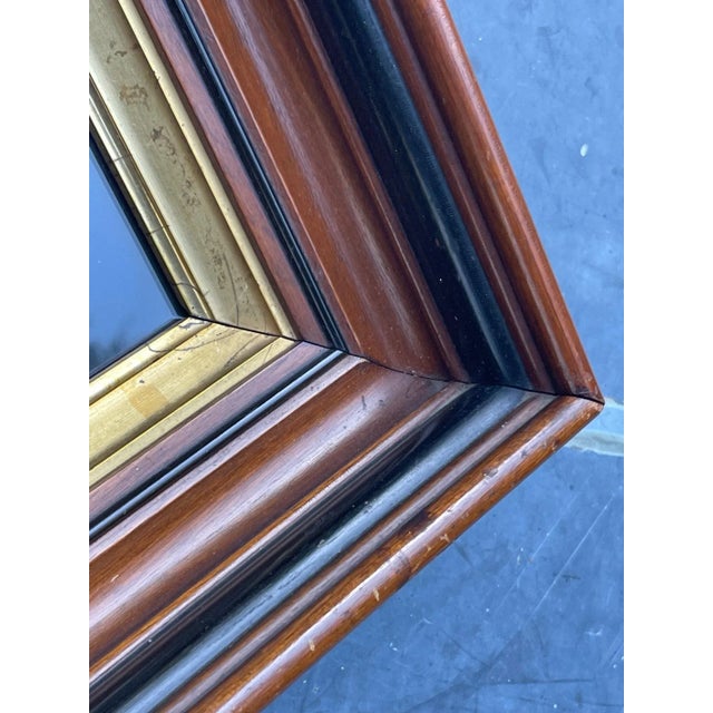 Original Antique Stereoview Brooklyn Bridge Old New York Antique Frame For Sale - Image 4 of 9