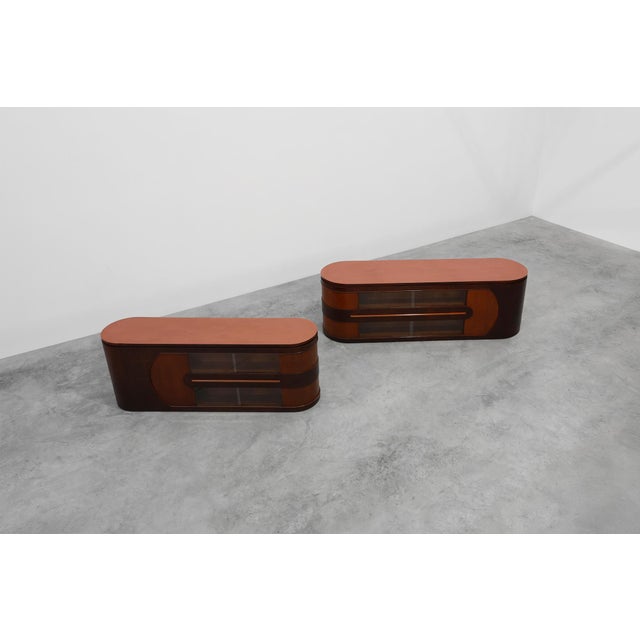 Large Art Deco Counters attributed to De Coene, Belgium, 1920s, Set of 2 For Sale - Image 11 of 18