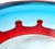 Fratelli Toso Murano Blue With Red Crown Decor Flower Millefiori Center Italian Vintage Art Glass Bowl Ashtray For Sale In Orlando - Image 6 of 10