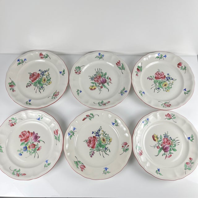 White Réverbère Model Service for Six People from KG Lunéville, 1950s, Set of 18 For Sale - Image 8 of 17