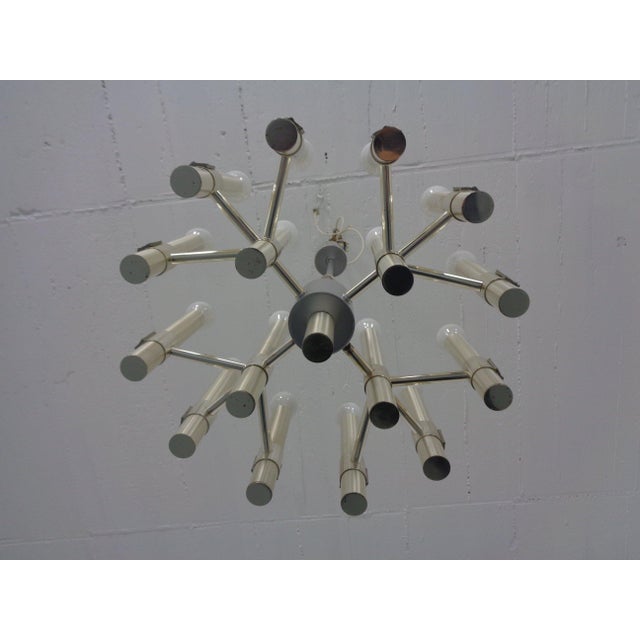 Sputnik Chandelier by Angelo Brotto for Esperia, Italy, 1960s For Sale - Image 9 of 18