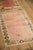 Shabby Chic Vintage Distressed Anatolian Square Rug Mat - 1'11" x 2'7" For Sale - Image 3 of 9