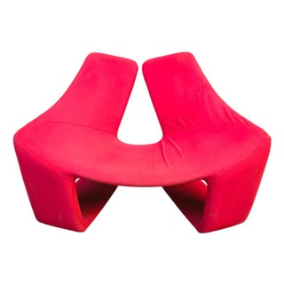 Zen Lounge Chair in by Kwok Hoi Chan for Steiner Paris, 1980s For Sale