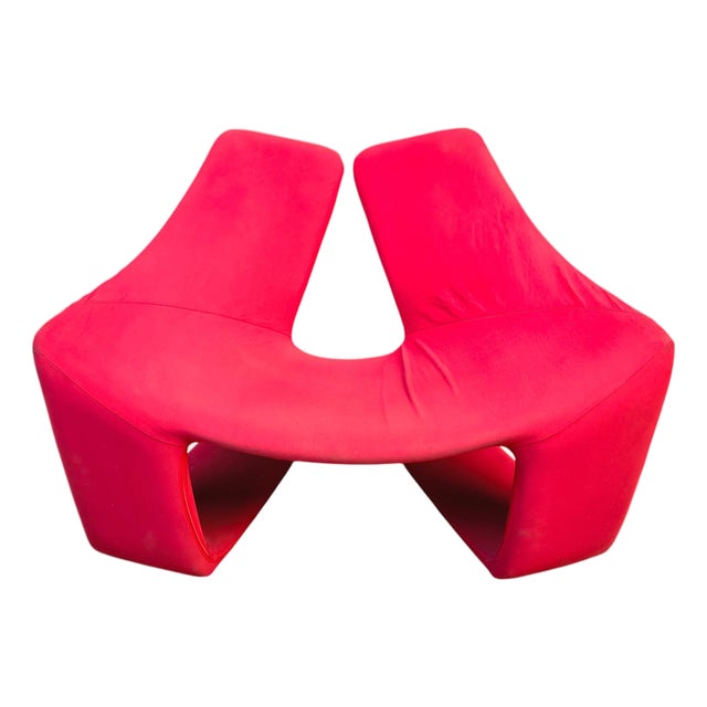 Zen Lounge Chair in by Kwok Hoi Chan for Steiner Paris, 1980s For Sale