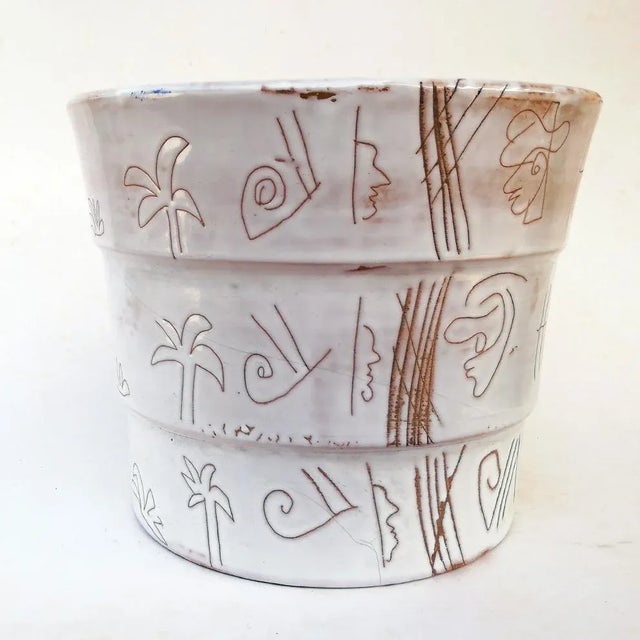 Vintage Ceramic Vase, 1980s For Sale - Image 9 of 9
