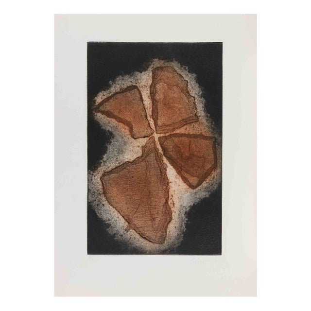 Rinaldo Capaldi, Abstract Composition, Etching, 1991 For Sale