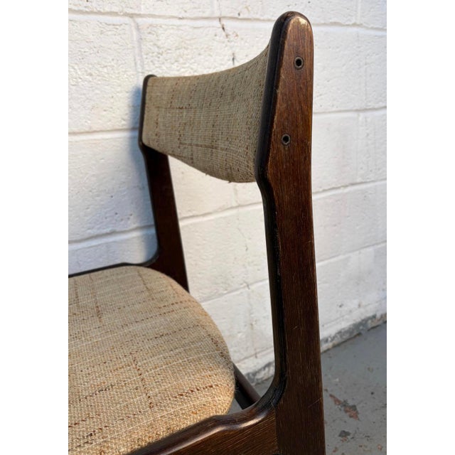 Set of Six Mid-Century Modern Danish Dining Chairs Attributed to Erik Buch For Sale - Image 11 of 14