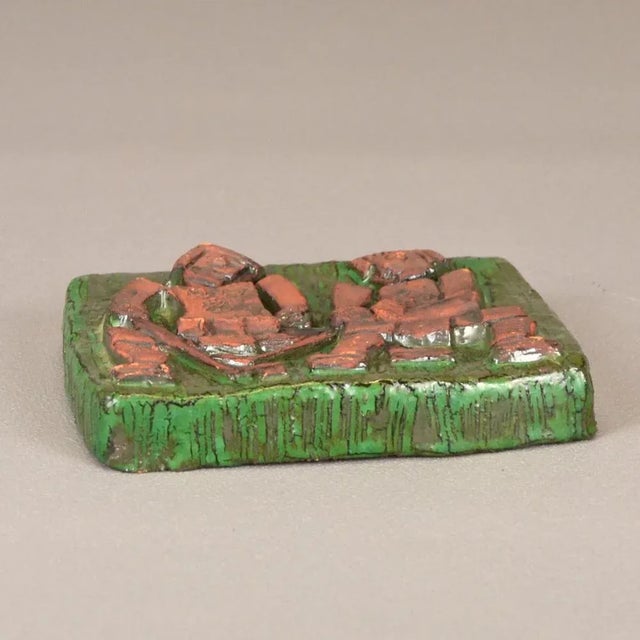 Wall Plaque by Lars Bergsten, 1960s For Sale - Image 3 of 4