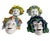 1970 Italian Nd Dolfi Ceramic Four Seasons Wall Masks – Set of 4 For Sale - Image 9 of 9