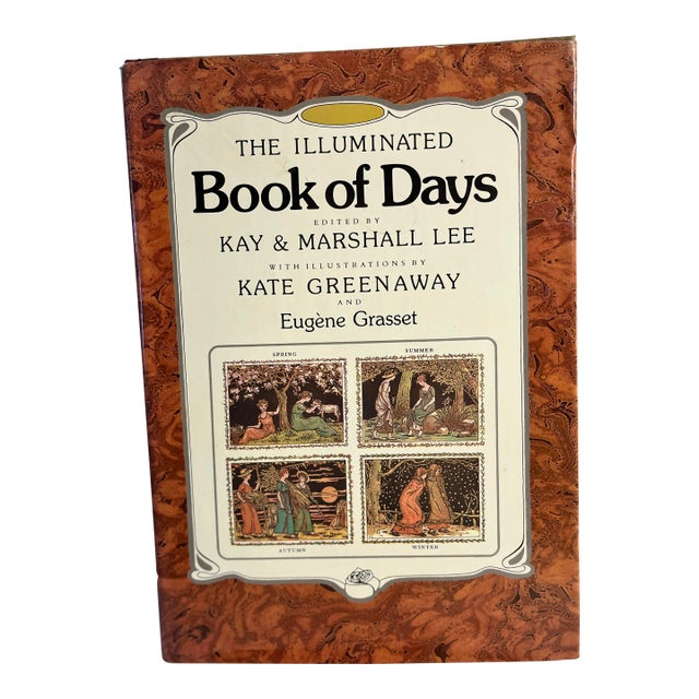 1979 Illuminated Book of Days Greenaway Book For Sale