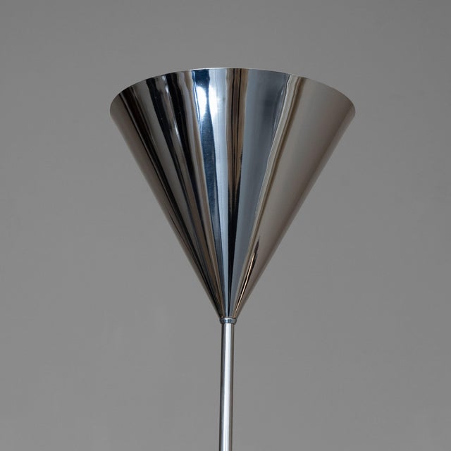 Gray Funnel Lamps by Luigi Caccia Dominioni for Azucena, Set of 2 For Sale - Image 8 of 10
