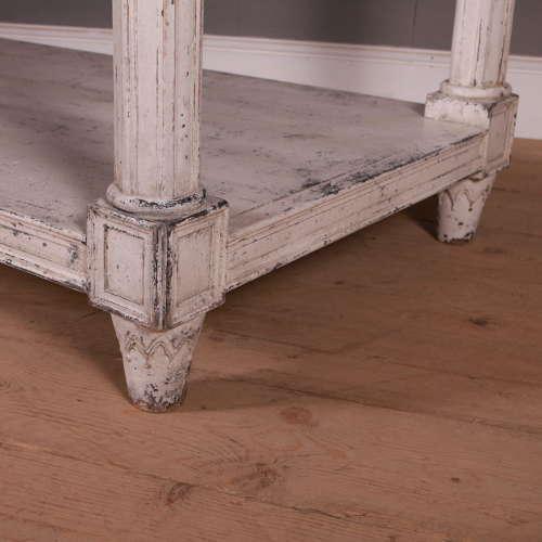 English Country House Prep Centre Table, 1890s For Sale - Image 3 of 10
