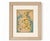 Mid-Century Modern Vintage Delaware Pictorial Map by Taylor, 1935 – Original Custom Framed Map For Sale - Image 3 of 5