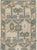 This mid-20th-century Turkish Anatolian runner presents a highly stylized garden design arranged across a warm ivory...
