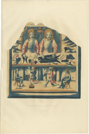 Delange, Votive Plaque, 1869, Print